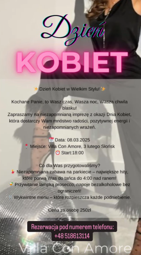 plakat Bal sylwestrony 2024